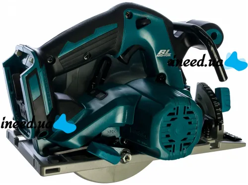 Аккумуляторная дисковая пила Makita DHS680Z LXT 18V 3Ah 165 мм для распила дерева с 2 аккумуляторами, Беспроводная циркулярная пила Макита Синяя