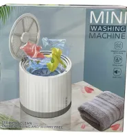 Мини стиральная машинка Mini Washing Machine XM004 4 литра для стирки вещей с УФ дезинфекцией, Машина с сушилкой и ведром MA2304-68 для путешествий