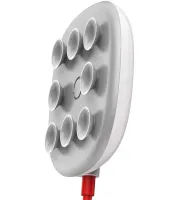 Беспроводное зарядное устройство Baseus Suction Cup Wireless Charger WXXP-02, Универсальная беспроводная зарядка 10W для зарядки телефона Белый