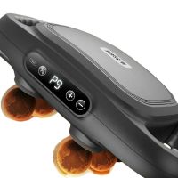 Массажер перкуссионный Massage Gun TosWa YM-K60 для массажа всего тела 6 головок, Ручной аккумуляторный 9 режимов 20 скоростей для мышц и релаксации