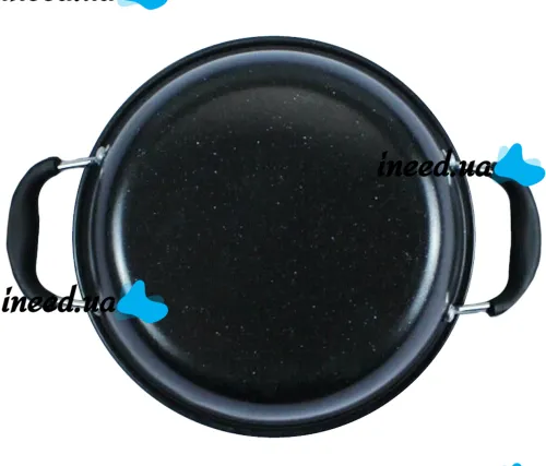 Кухонный набор посуды Longziwei WOK HH23-005 2 сковородки и казанок для приготовления еды 3в1, Казан и сковорода с антипригарным покрытием MAG-782