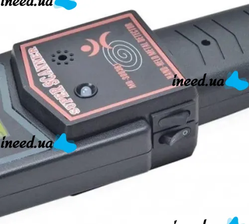 Металлодетектор ручной досмотровый Super Scanner GP-3003B1, Высокочувствительный металлоискатель HD-3003BE Metal Detector сканер поиска металла