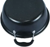 Кухонный набор посуды Longziwei WOK HH23-005 2 сковородки и казанок для приготовления еды 3в1, Казан и сковорода с антипригарным покрытием MAG-782