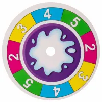 Настольная игра Пирог в лицо Hasbro Pie Face B7063 для игр в компании, Развлекательная игра Торт в лицо E111-11 с рулеткой для детей и взрослых