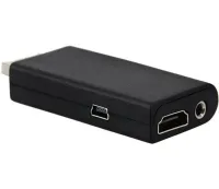 Компонентный переходник конвертер PS2 PS3 to HDMI G300 для игровой приставки Sony Playstation, видео и аудио адаптер для игровых приставок Черный
