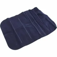 Intex Inflatable Pillow 68672 47x30 cm Tourist Inflatable Pillow Flocked for Swimming and Travel Head Pad for Camping Blue