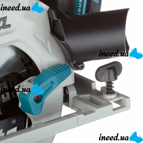 Аккумуляторная дисковая пила Makita DHS680Z LXT 18V 3Ah 165 мм для распила дерева с 2 аккумуляторами, Беспроводная циркулярная пила Макита Синяя