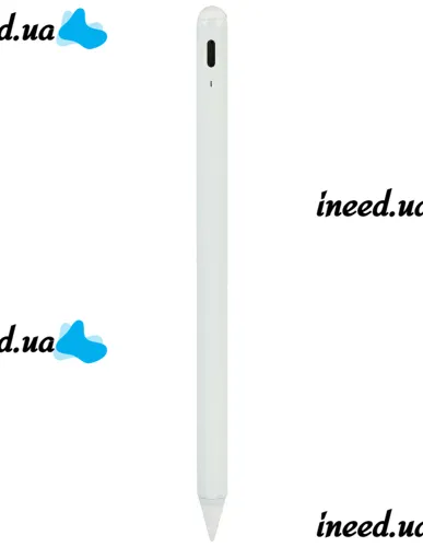 Универсальный стилус Stylus Pen JT19 для письма и рисования Android iPad IOS, Активный стилус-ручка для телефона и планшета с 2 наконечниками Белый
