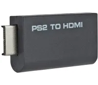 Компонентный переходник конвертер PS2 PS3 to HDMI G300 для игровой приставки Sony Playstation, видео и аудио адаптер для игровых приставок Черный