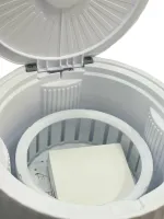 Мини стиральная машинка Mini Washing Machine XM004 4 литра для стирки вещей с УФ дезинфекцией, Машина с сушилкой и ведром MA2304-68 для путешествий