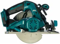 Аккумуляторная дисковая пила Makita DHS680Z LXT 18V 3Ah 165 мм для распила дерева с 2 аккумуляторами, Беспроводная циркулярная пила Макита Синяя