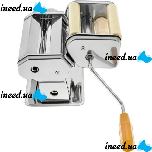 Настольная равиольница Ravioli Maker Rainberg RB-911 Ручная лапшерезка машинка с насадками для приготовления равиоли, лапши, пасты и для раскатки теста 20x21 см