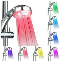 Світлодіодна насадка для душу LED Shower Bradex душова лійка з підсвічуванням для води 4 колірні режими датчик температури душова гарнітура, що світиться
