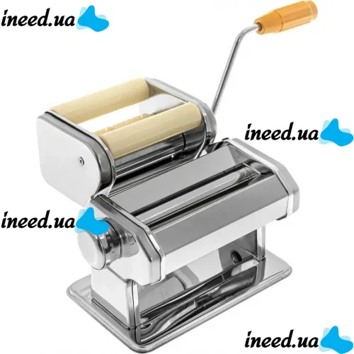 Настольная равиольница Ravioli Maker Rainberg RB-911 Ручная лапшерезка машинка с насадками для приготовления равиоли, лапши, пасты и для раскатки теста 20x21 см
