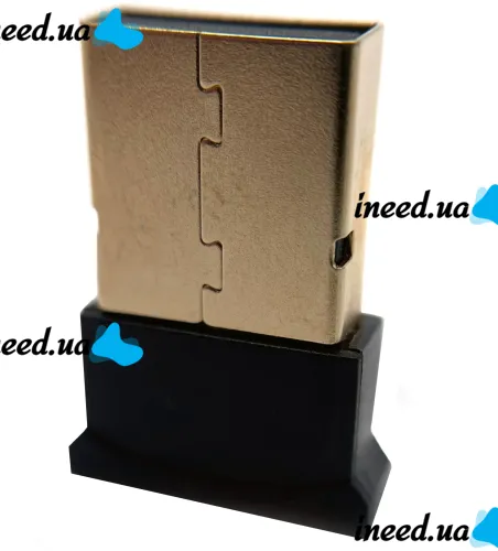 Мини адаптер USB Bluetooth v5.0 с поддержкой микрофона для ПК, беспроводной блютуз стерео приемник передатчик для PC Windows 7, 8, 10 Черный