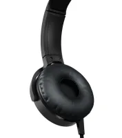 Overhead Wired Headphones with Extra Bass MDR-XB450BT Black Headset, Full-size Headphones with MP3 Player and mini jack 3.5 mm Headset Black