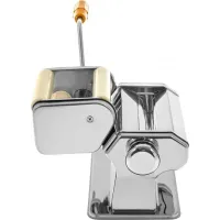 Настольная равиольница Ravioli Maker Rainberg RB-911 Ручная лапшерезка машинка с насадками для приготовления равиоли, лапши, пасты и для раскатки теста 20x21 см