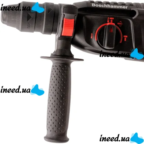 Сетевой перфоратор Bosch Professional GBH 2-26 DRE 800W со сменным зубчатым патроном для проделывания штроб, Электроперфоратор Бош 800Вт в чемодане