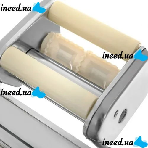 Настольная равиольница Ravioli Maker Rainberg RB-911 Ручная лапшерезка машинка с насадками для приготовления равиоли, лапши, пасты и для раскатки теста 20x21 см
