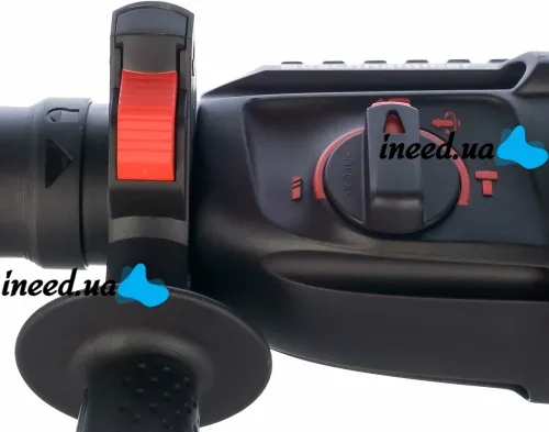 Сетевой перфоратор Bosch Professional GBH 2-26 DRE 800W со сменным зубчатым патроном для проделывания штроб, Электроперфоратор Бош 800Вт в чемодане