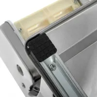 Настольная равиольница Ravioli Maker Rainberg RB-911 Ручная лапшерезка машинка с насадками для приготовления равиоли, лапши, пасты и для раскатки теста 20x21 см