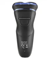 Rechargeable Men's Electric Shaver VGR V-306, Wireless Waterproof Rotary Electric Shaver for Wet and Dry Shaving