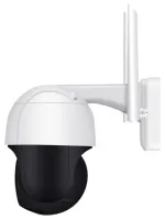 Outdoor Wireless 360 IP CCTV Camera PTZ-1200 Outdoor Camera 3MP , Rotatable Outdoor WiFi Camera with 4X 1080P PTZ Zoom