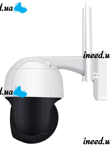 Outdoor Wireless 360 IP CCTV Camera PTZ-1200 Outdoor Camera 3MP , Rotatable Outdoor WiFi Camera with 4X 1080P PTZ Zoom