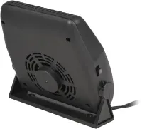 Автомобильный обогреватель салона от прикуривателя Auto Heater HJ-701 Fan 12 volt DC 150W, Тепловентилятор дуйка HJ701 для авто 150 Вт Черный