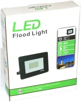 Светодиодный уличный прожектор 30W LED Flood Light Series 2 UKC FL-30 с монтажным креплением на кронштейн, Дневной Лед фонарь 30 Вт IP66 для улицы от сети