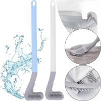 Туалетный навесной ершик щетка Tanger Toilet brush LTB-01 с щеткой для чистки унитаза с креплением на стену, Силиконовый ёршик скребок для туалета