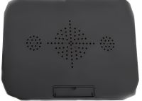 Складная подставка для ноутбука с охлаждением Shaoyundian Notebook Cooler раскладной регулируемый столик охладитель с вентилятором USB Черный