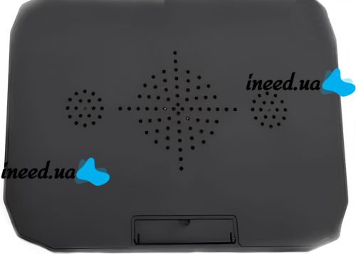 Складная подставка для ноутбука с охлаждением Shaoyundian Notebook Cooler раскладной регулируемый столик охладитель с вентилятором USB Черный