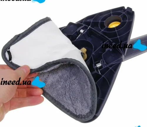 Треугольная телескопическая швабра для сухой и влажной уборки Multi function Mop MA-89 Регулируемая с отжимом 360 градусов для всех поверхностей