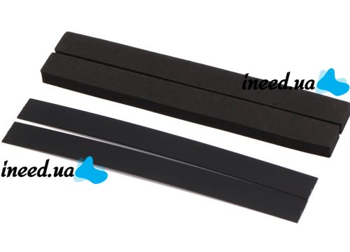 Настенные 3D часы Diy Clock XZ127 Black Сделай сам 70-150 см большие бесшумные самоклеящиеся 3Д часы объёмные цифры на стену для дома, офиса Черные