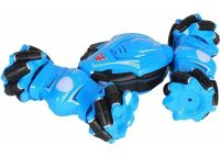 Radio-controlled flip car YL-51 Blue, stunt drift car on the remote control, transformer all-terrain vehicle with hand control, gestures