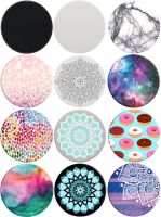 Подставка-держатель для телефона Pop Socket 12 цветов универсальный раздвижной держатель подставка, крепление попсокет на чехол смартфона IOS Android