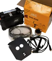 Инверторный сварочный аппарат JMS MIG-250 250A MIG/MAG MMA TIG LIFT цифровой полуавтомат для сварки проволокой и электродом, сварка от сети 220V