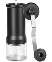 Ручная кофемолка Coffee Grinder KMDJ-D 5 регулировок помола, механический измельчитель кофейных зерен, мельница с керамическими жерновами Lecot