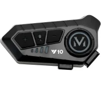 Беспроводная гарнитура на шлем Helmet Wireless Earphone Y10 с мягким микрофоном и шумоподавлением, мотогарнитура с сенсорным управлением и Bluetooth