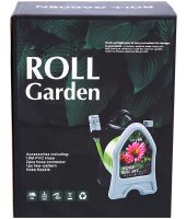 Садовый поливочный набор Roll Garden Hose Reel LY-907 водяной шланг 10 м на катушке с пистолетом распылителем 3/8" комплект для полива 7 режимов
