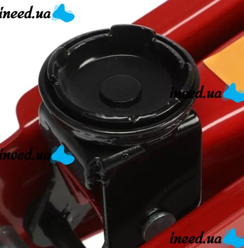 Автомобильный гидравлический подкатной домкрат Forte Jack S295 до 2.5 тонн, Горизонтальный подъемник FJ565 до 2500 кг 125x320мм для машины Красный