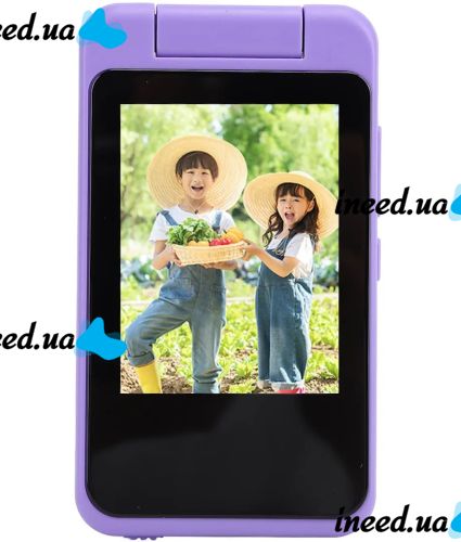Интерактивный смартфон Children Mobile Phones AZ-1156 аккумуляторный детский телефон с играми, сенсорным экраном и камерой для фото и видео от USB