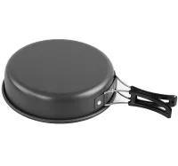 Туристический кухонный набор посуды Cooking Set SY-200 2 в 1 комплект сковородка, кастрюля и кухонные принадлежности в чехле для кемпинга DS-200