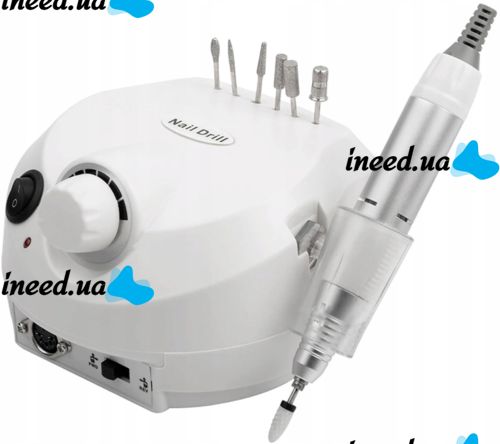 Фрезер для маникюра и педикюра Beauty Nail DM-202 35000 об/мин аппарат для обработки ногтей с насадками 6 в 1 маникюрный аппаратный набор с фрезами