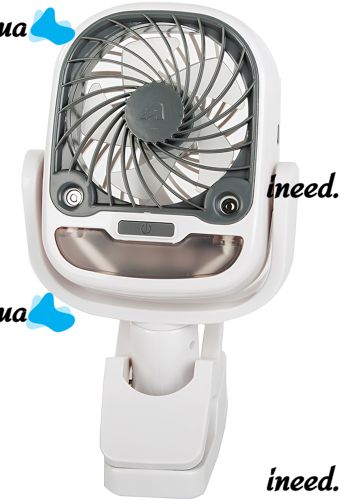 Handheld Mini Fan Arctic Air Coll Clamp Desktop Air Conditioner with Humidifier, Portable Air Cooler with Backlight on a USB Clothespin