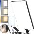 Світлодіодна прямокутна лампа Ring Light RL - 19 70W LED прожектор 3 режими світіння з пультом ДУ для студійної фото і відео зйомки від мережі