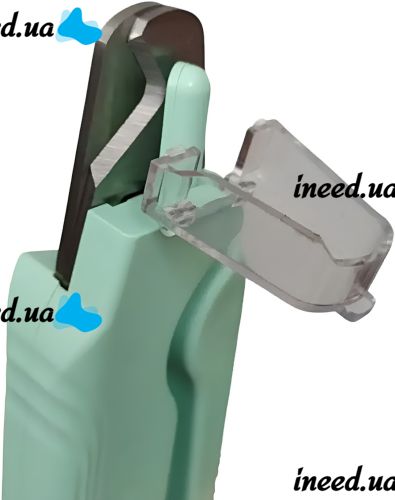 Триммер когтерезка Nail Cutter PC-666 2 в 1 триммер-пилка для стрижки когтей собак и котов, автоматическая пилка с ограничителем и подсветкой от USB
