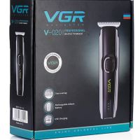 Professional Rechargeable Hair and Beard Clipper VGR V-020 Wireless Waterproof Trimmer with Mustache Tips USB Charging