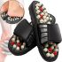 Массажёрные ортопедические шлепанцы Foot Reflex с акупунктурным эффектом 36-45 размер, массажные рефлекторные тапочки для стоп ног Massage Slippers